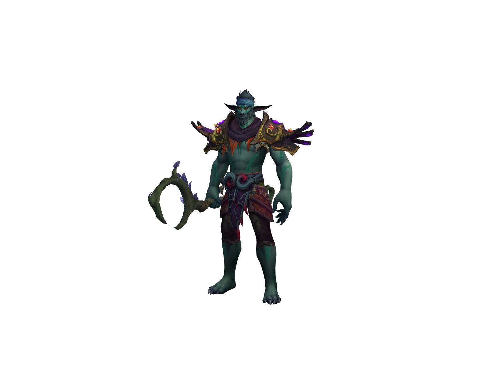 Shakahkila 3D character render