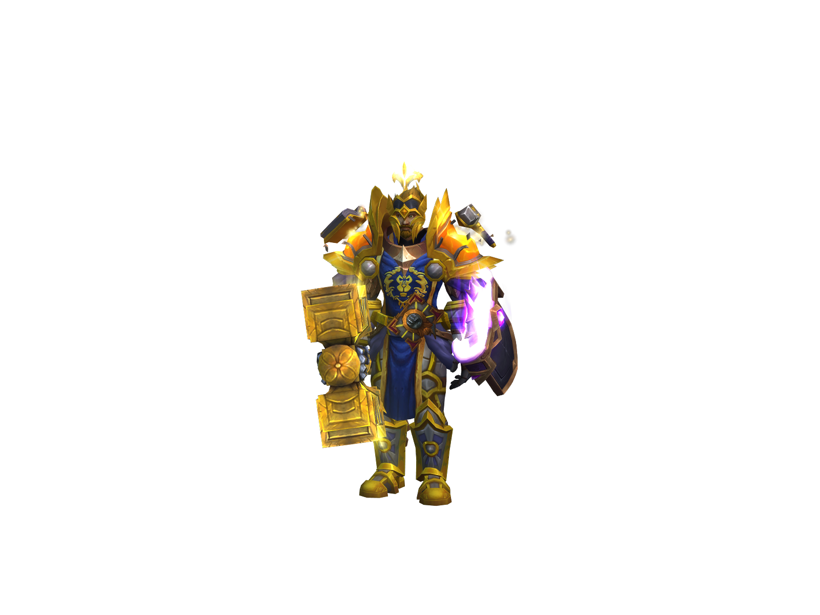 Pallygan 3D character render