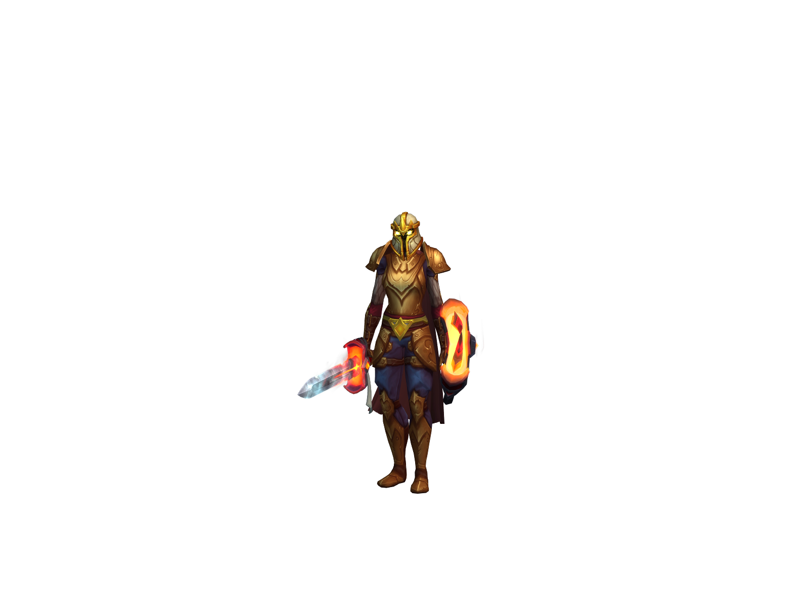 Graceblade 3D character render