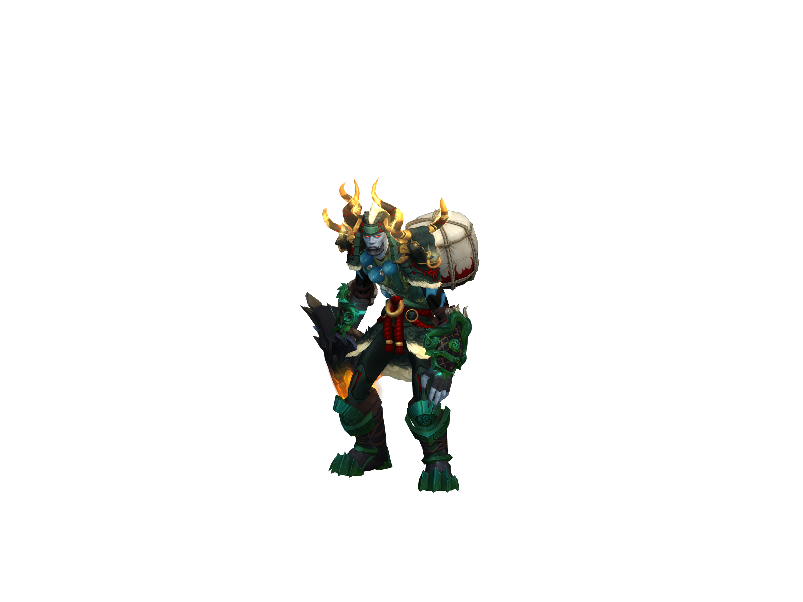 Bad 3D character render