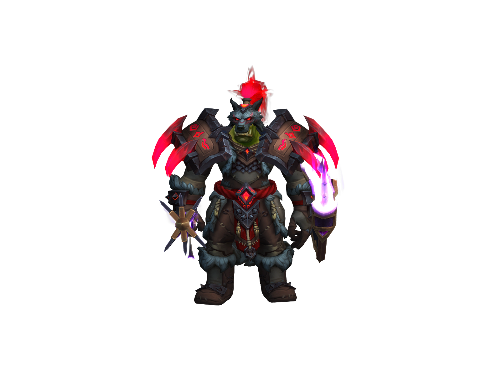 Squatdeep 3D character render