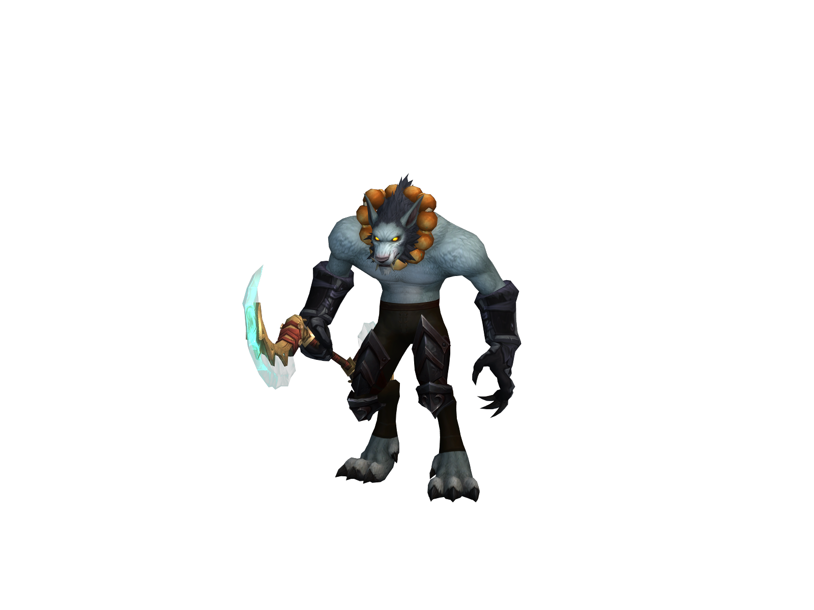 Worgren 3D character render