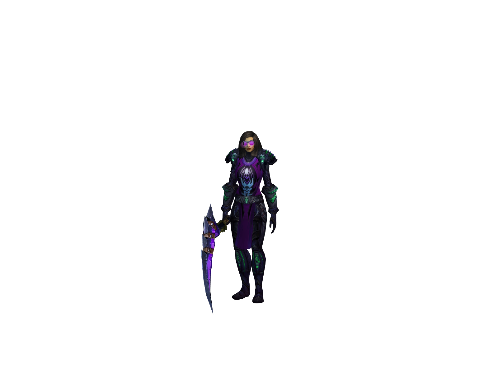 Newmonk 3D character render
