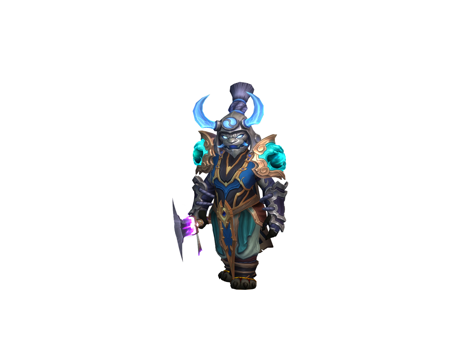 Hyon 3D character render