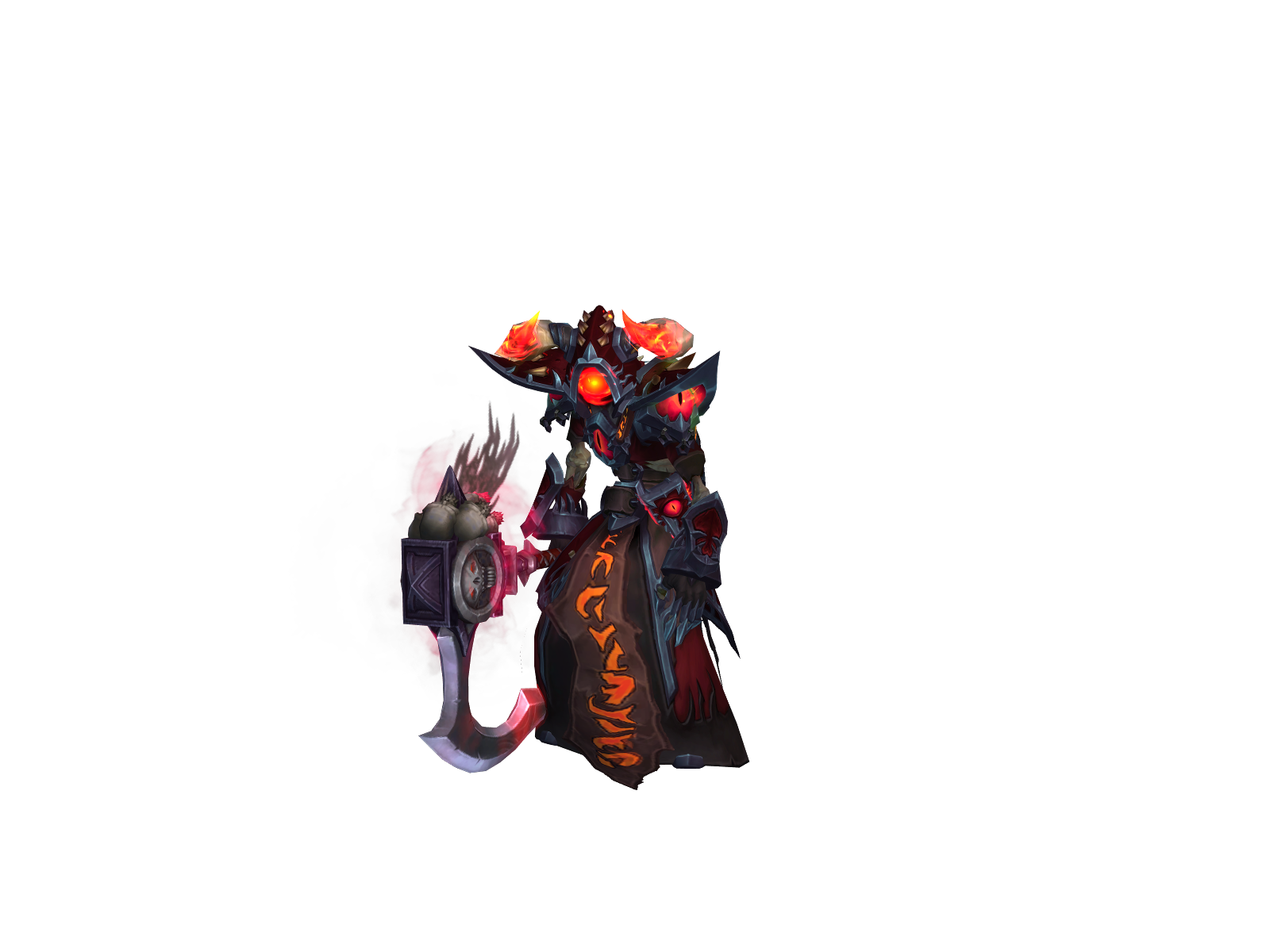 Mostlyundead 3D character render