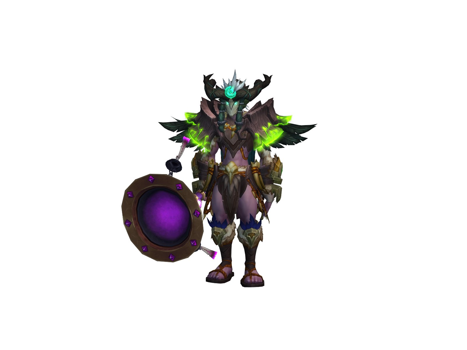 Tkó 3D character render
