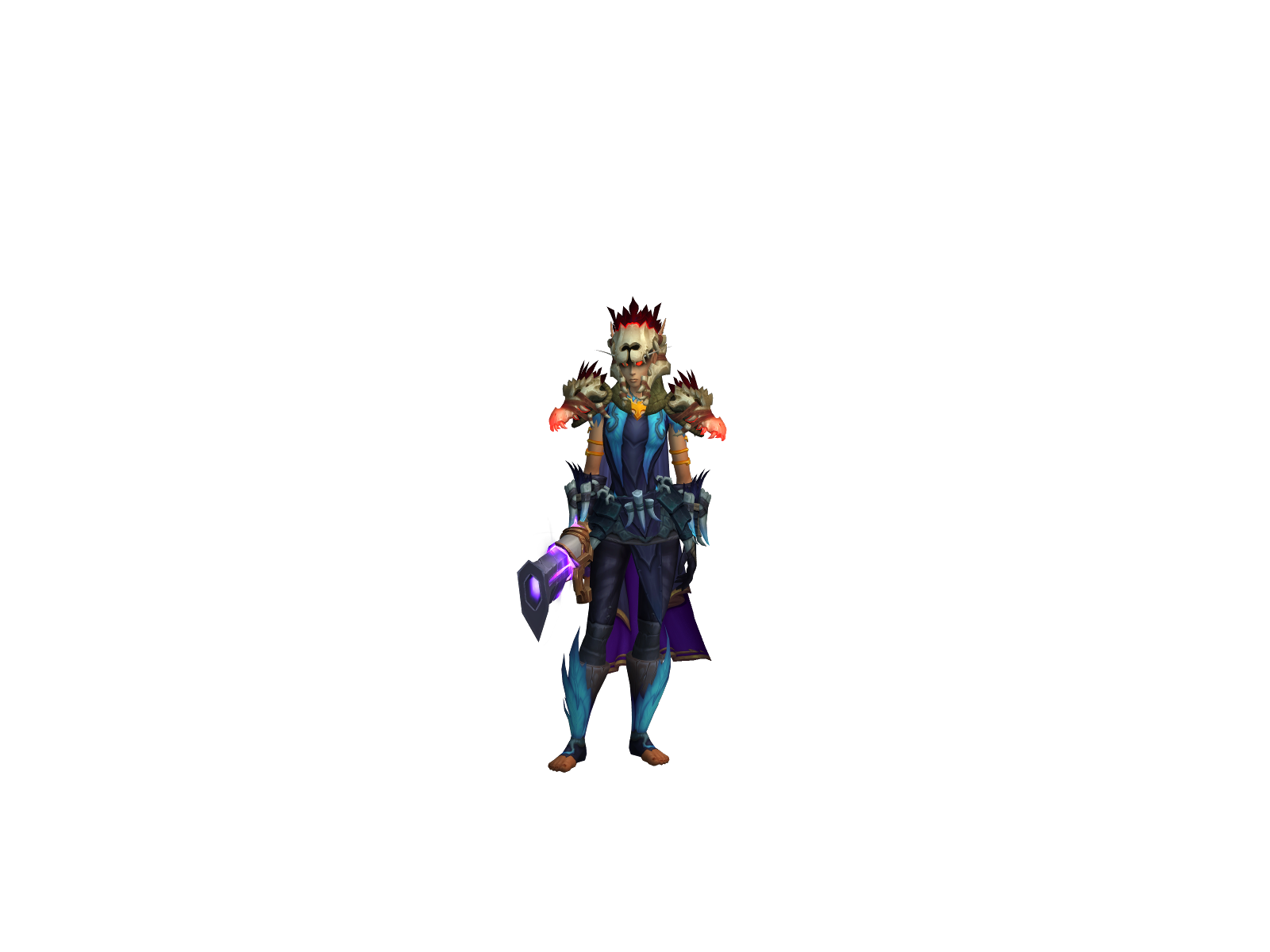 Ragnant 3D character render