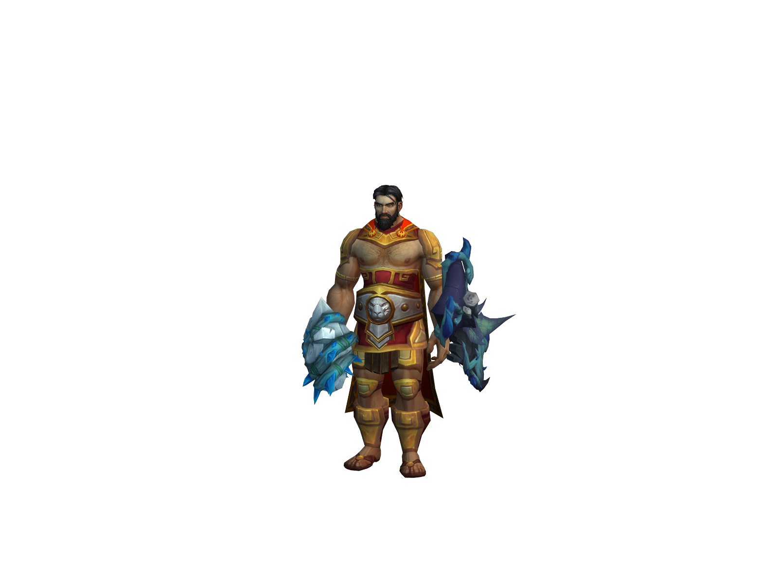 Leonidazz 3D character render