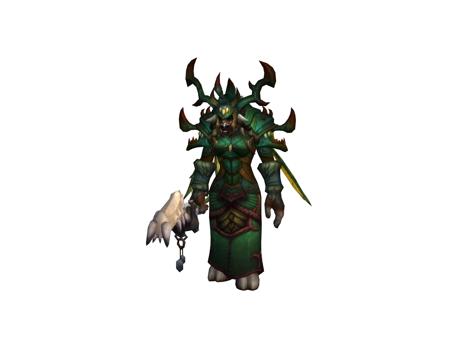 Scratchh 3D character render