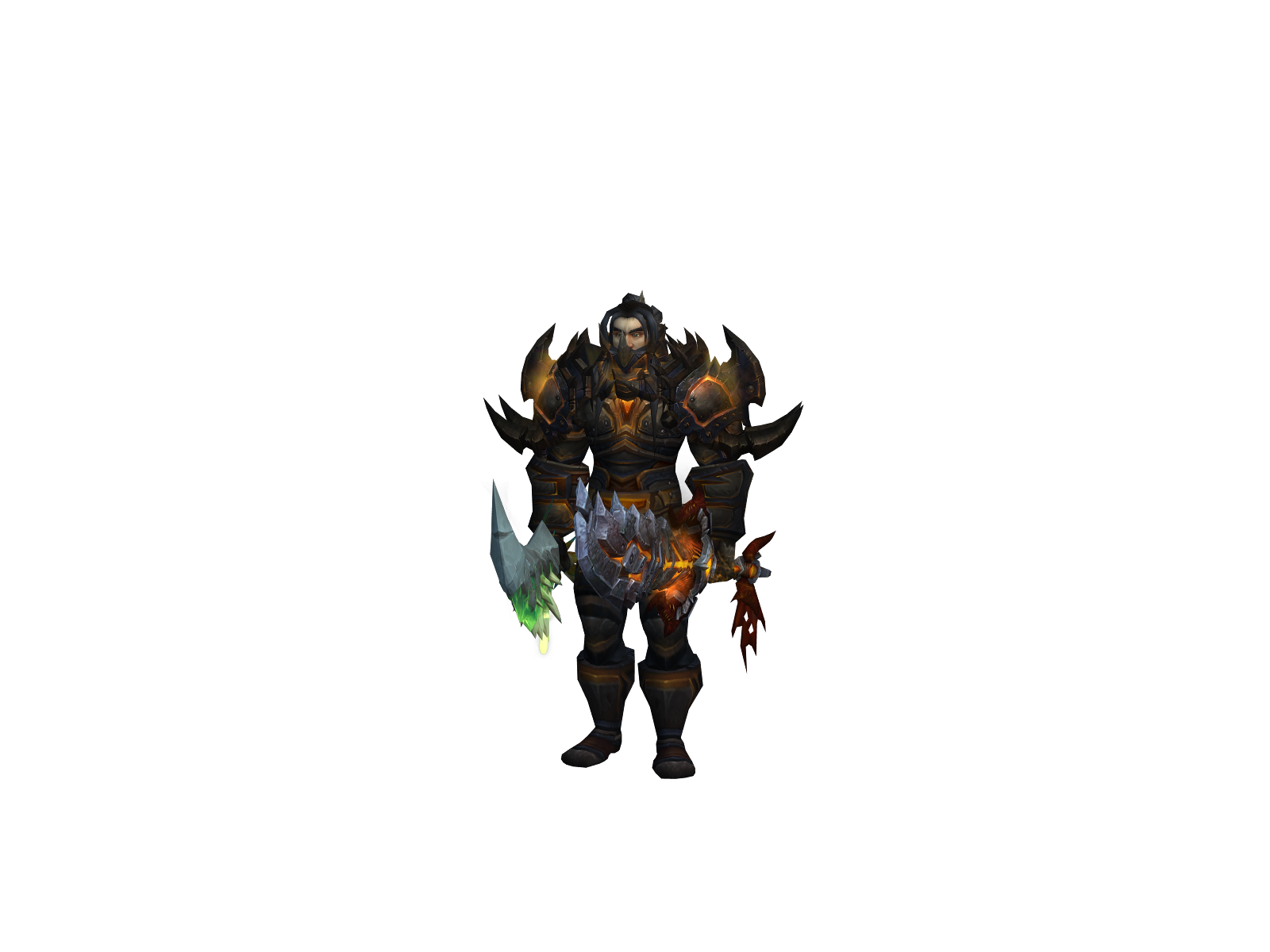 Hicrotch 3D character render