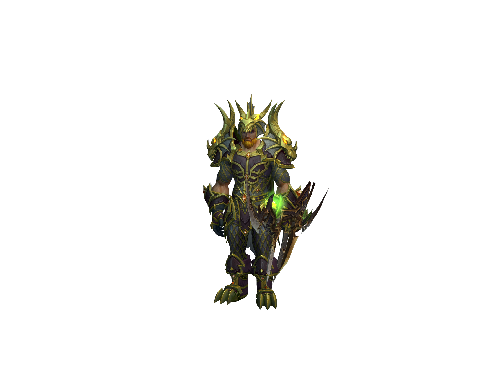 Crazegideon 3D character render
