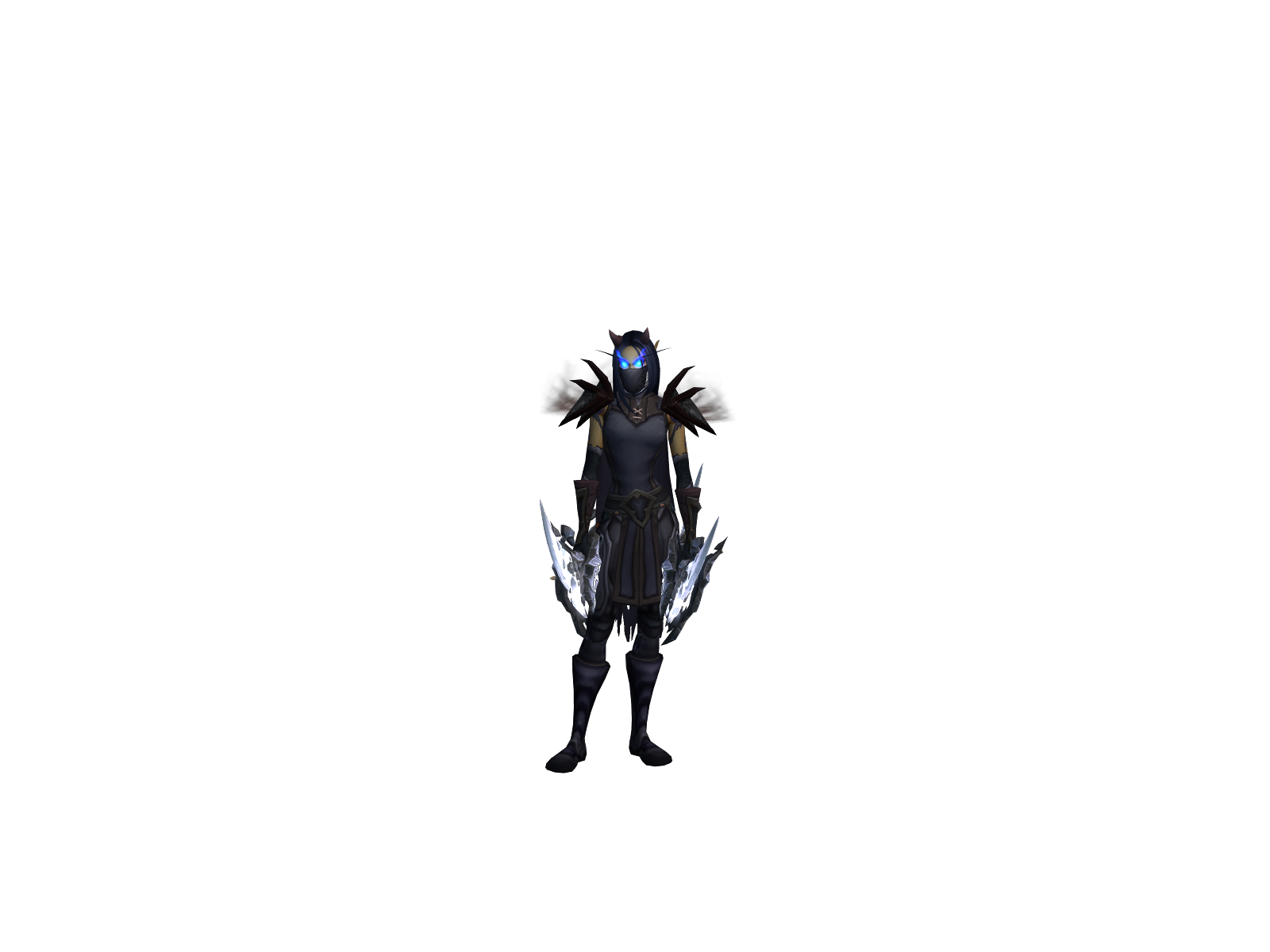 Vilet 3D character render