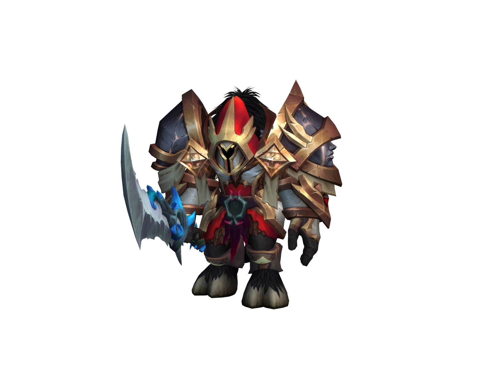 Telecow 3D character render