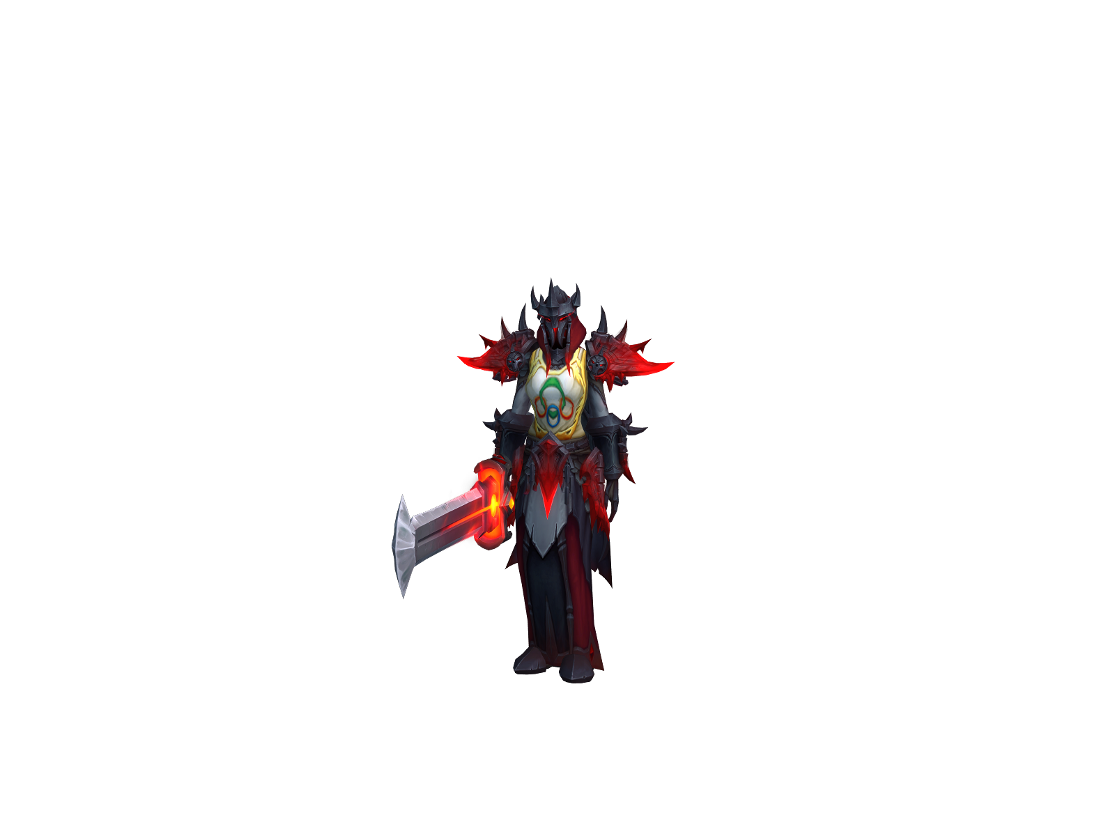 Skary 3D character render