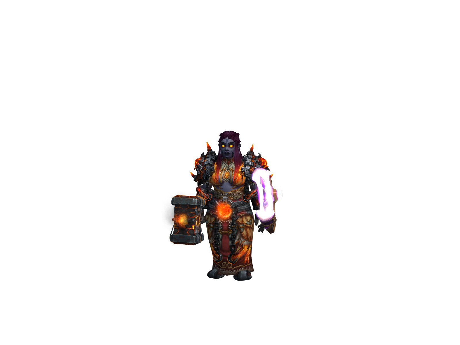 Skyfure 3D character render