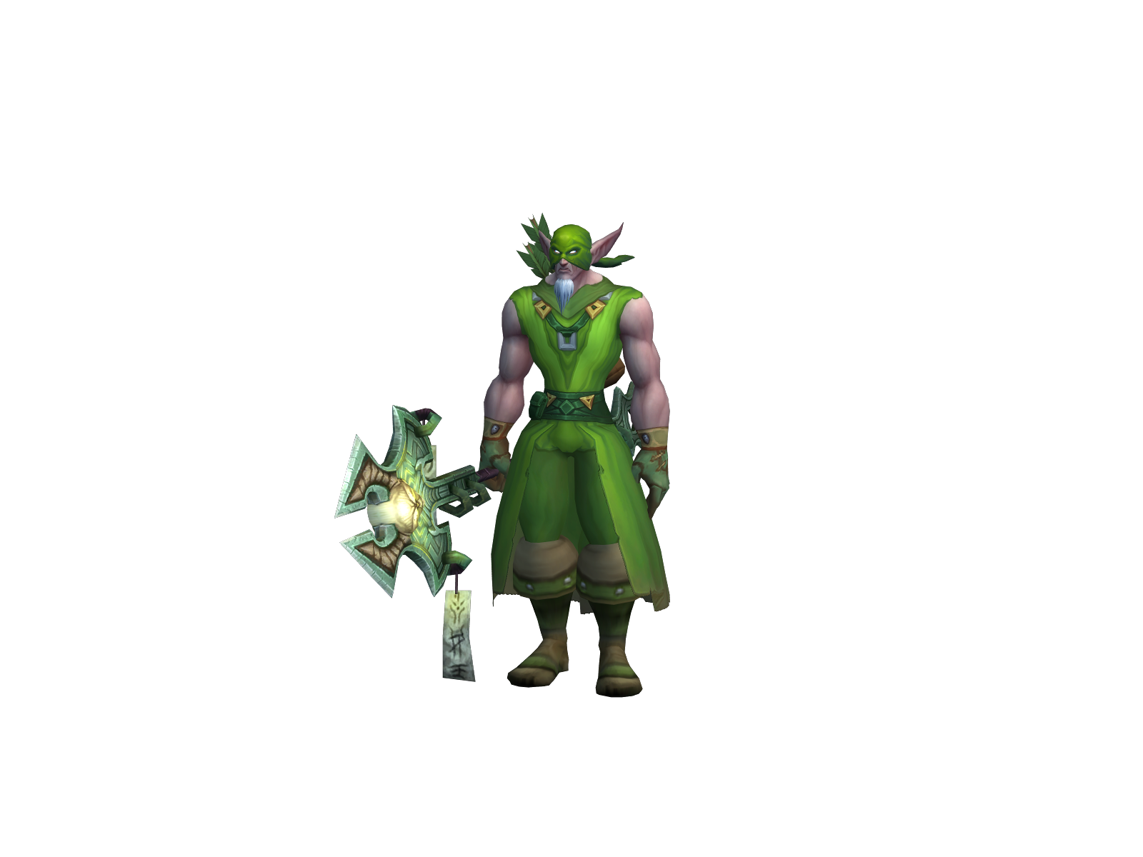 Bussytaker 3D character render