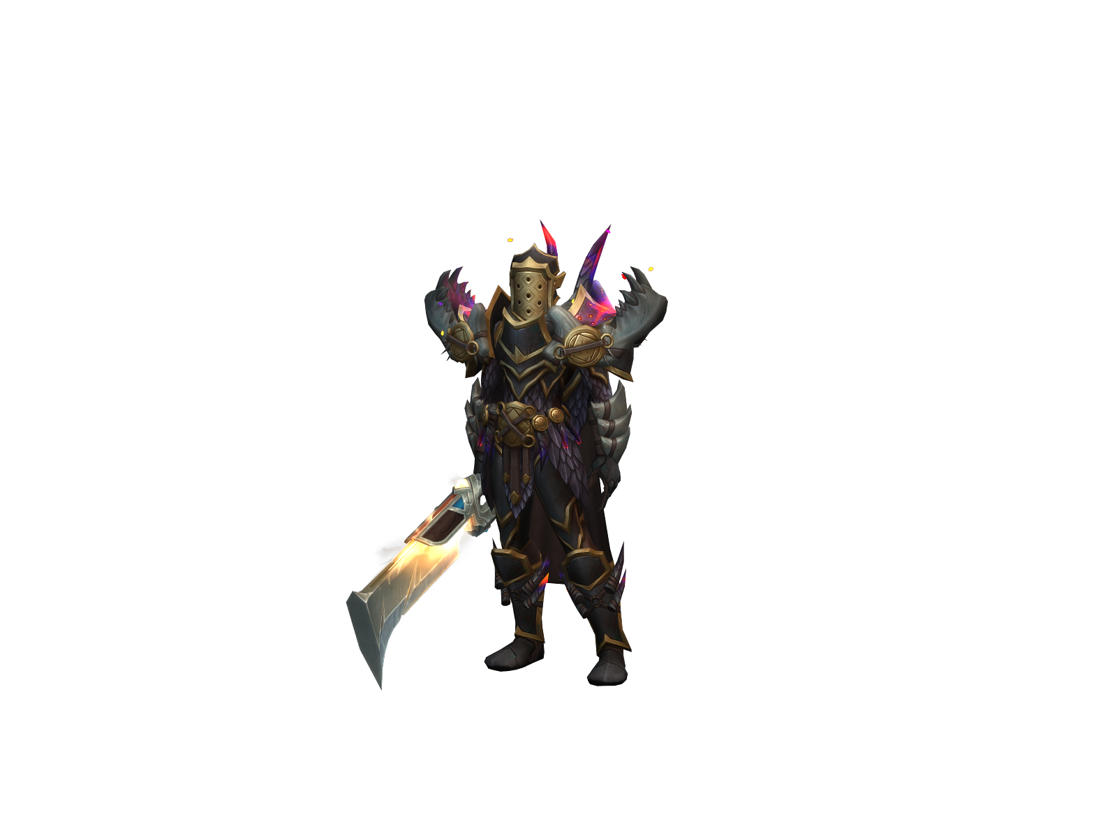 Folureen 3D character render
