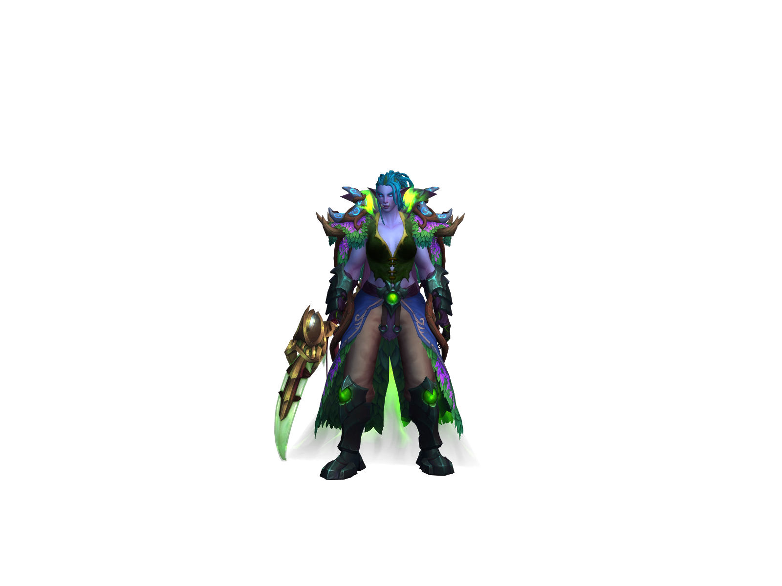 Moonfury 3D character render