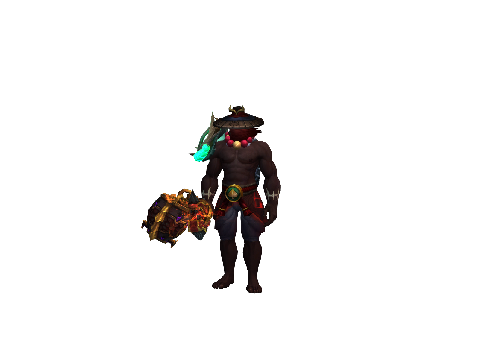Sänji 3D character render