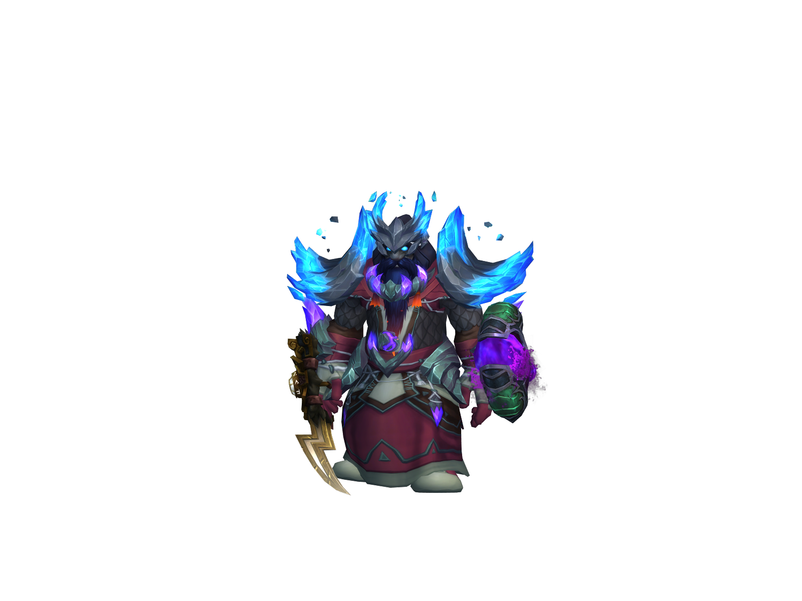 Frîeza 3D character render