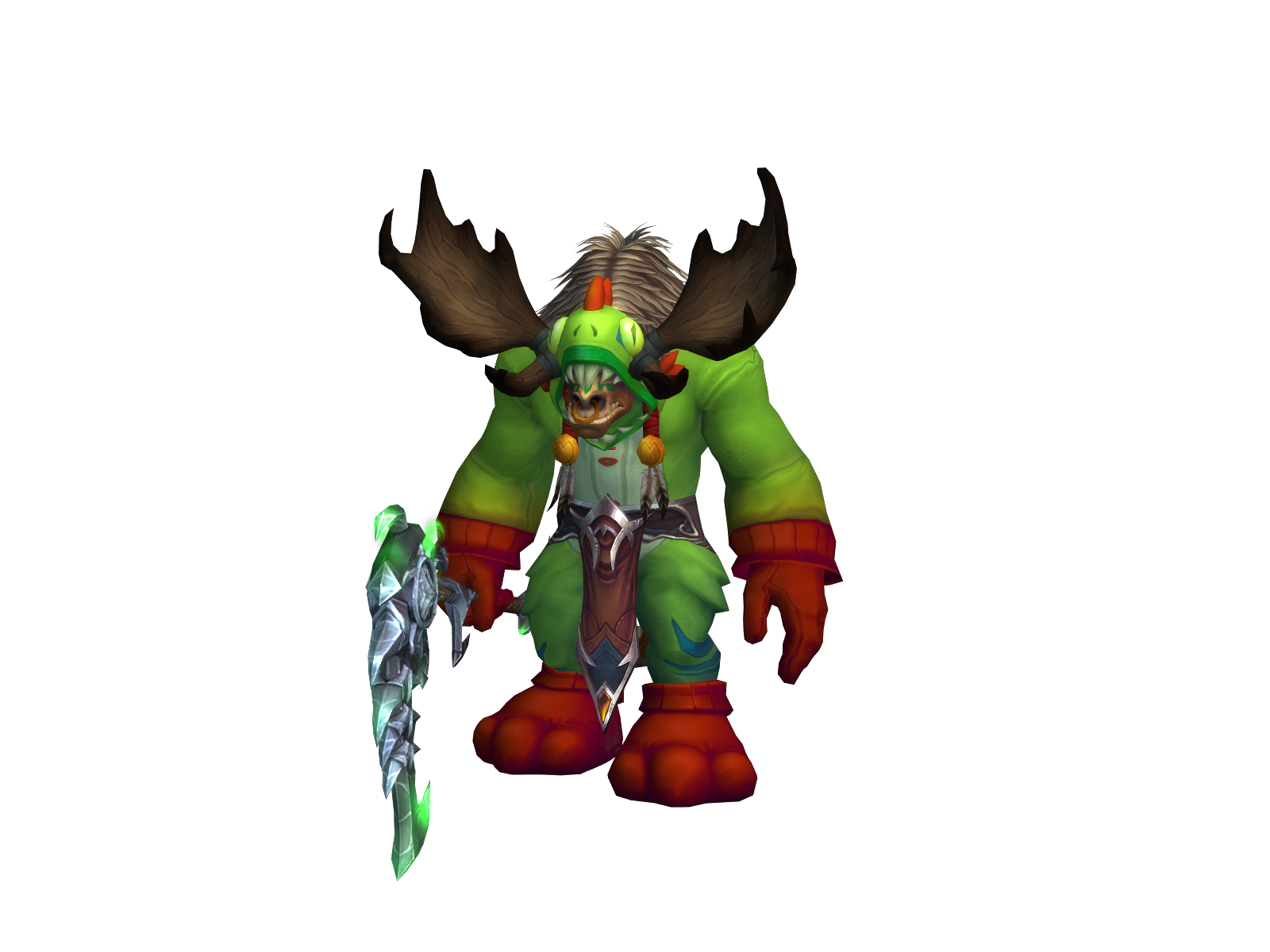 Yókedup 3D character render