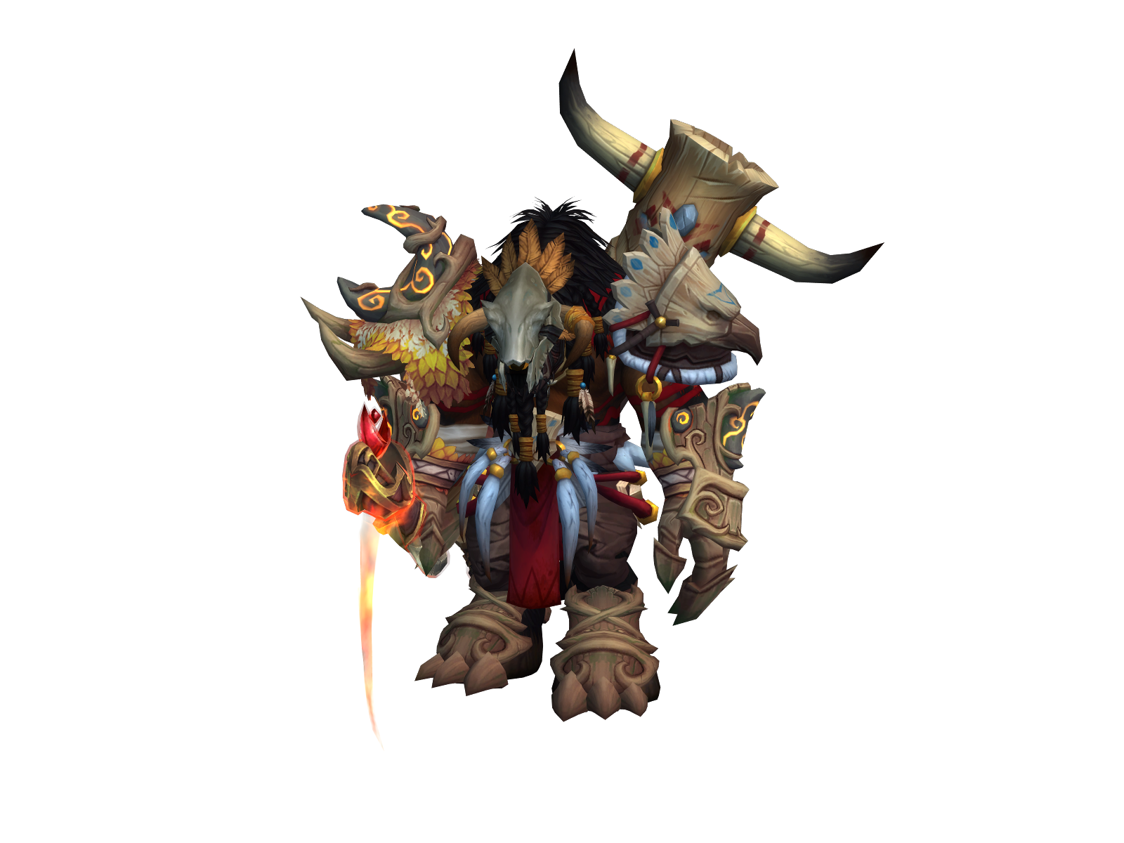 Ovans 3D character render