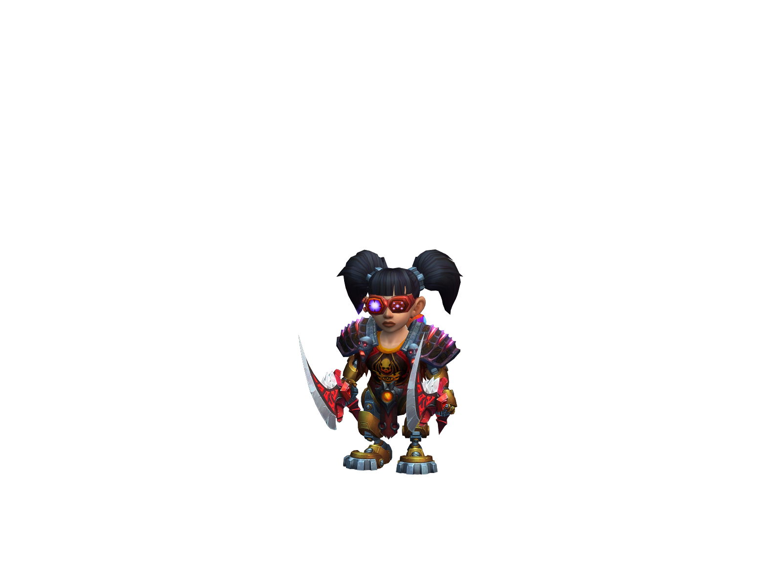 Cloroxblèach 3D character render