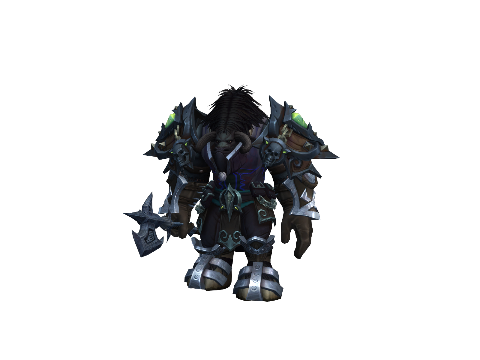 Appalachia 3D character render