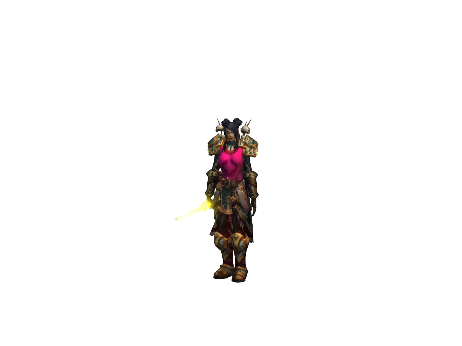 Feliaria 3D character render