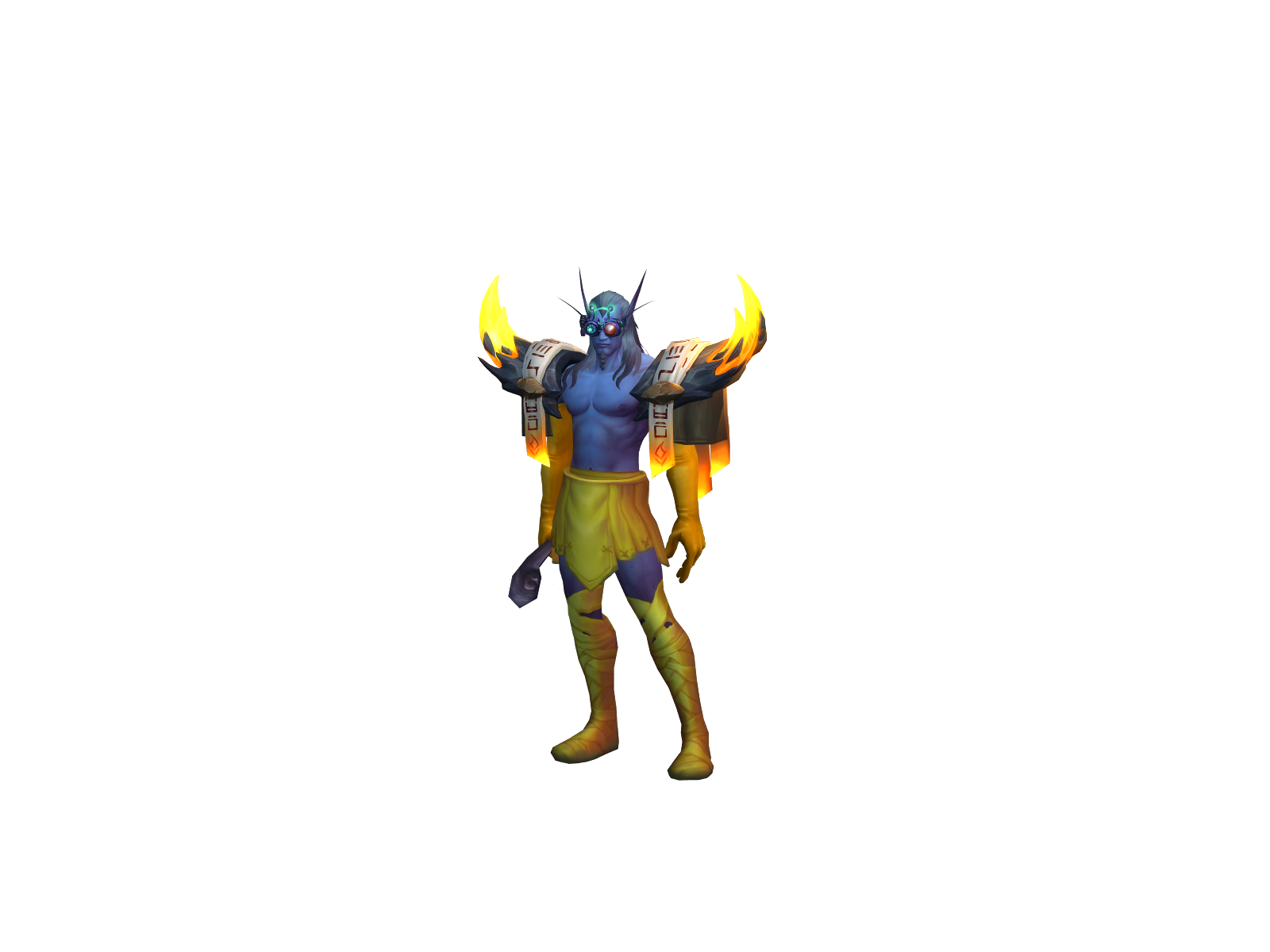 Sickzheal 3D character render