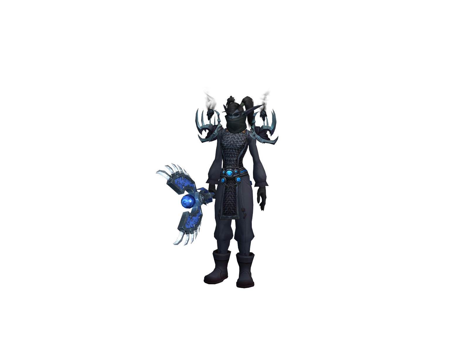 Late 3D character render