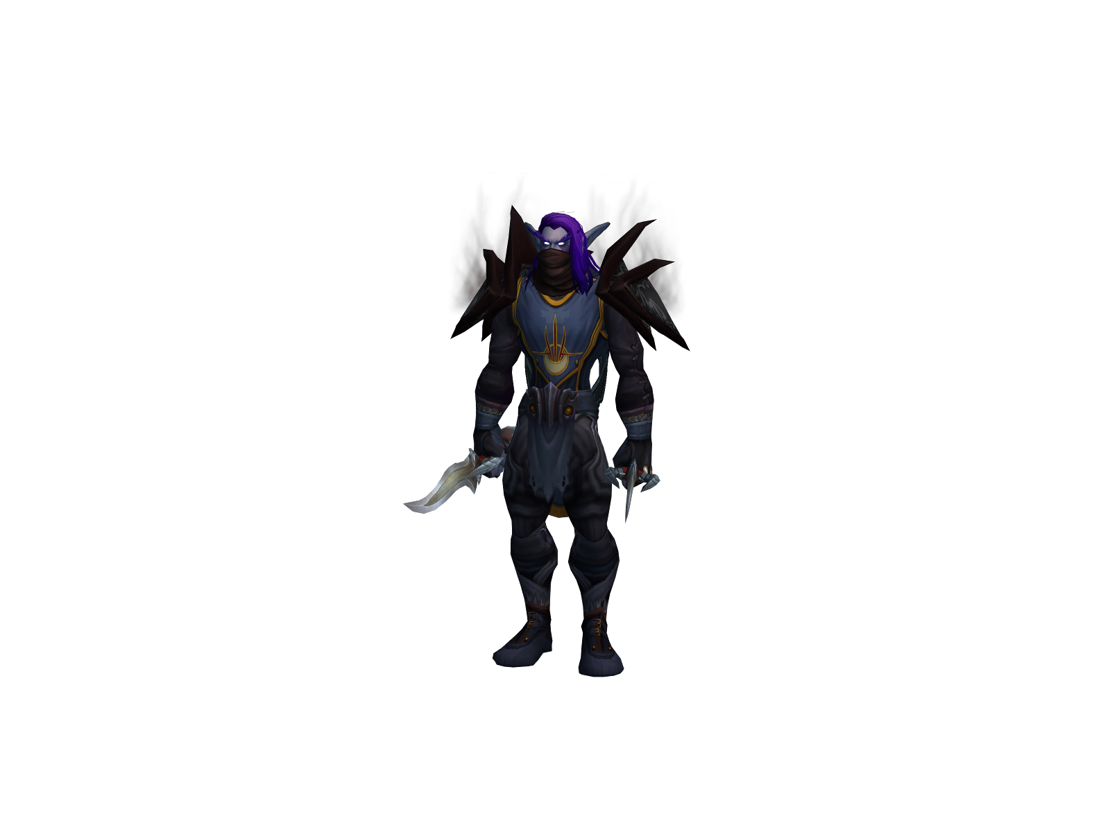 Silentman 3D character render