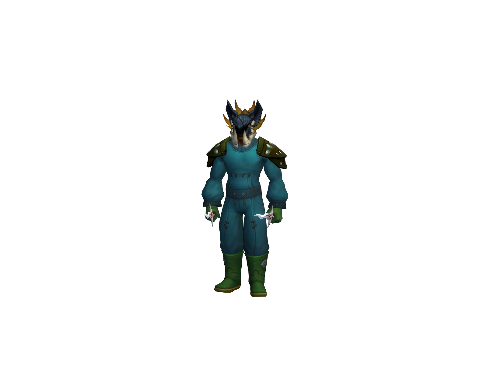 Leviatlanta 3D character render