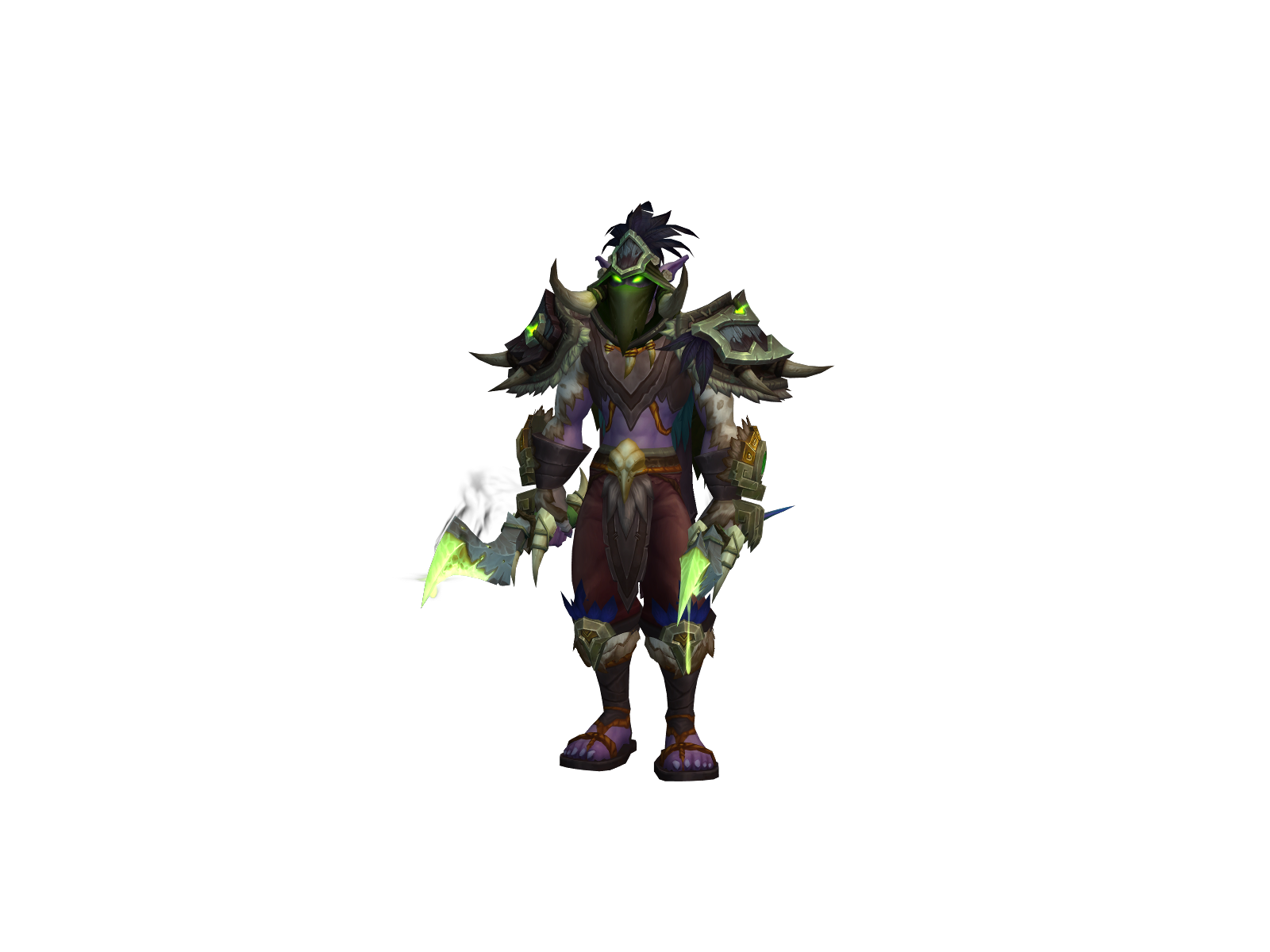 Moesneaky 3D character render