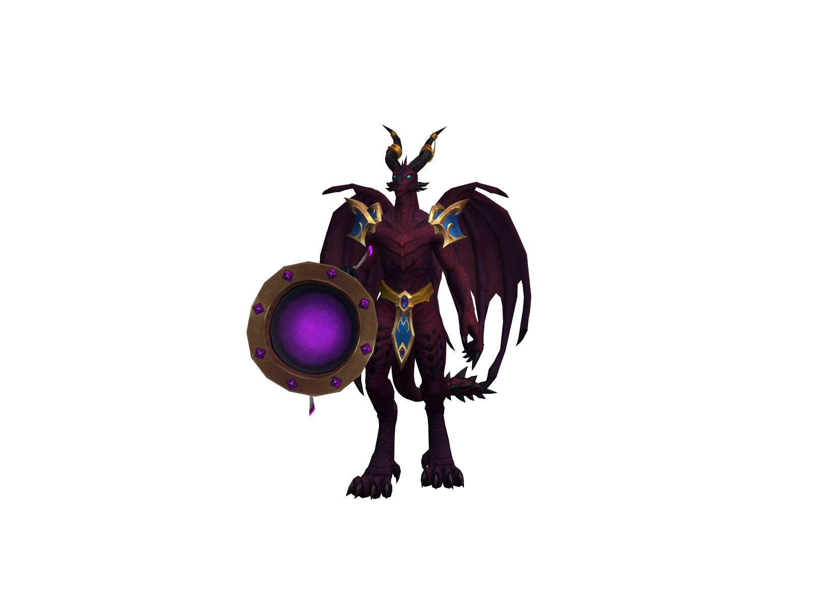 Themoke 3D character render