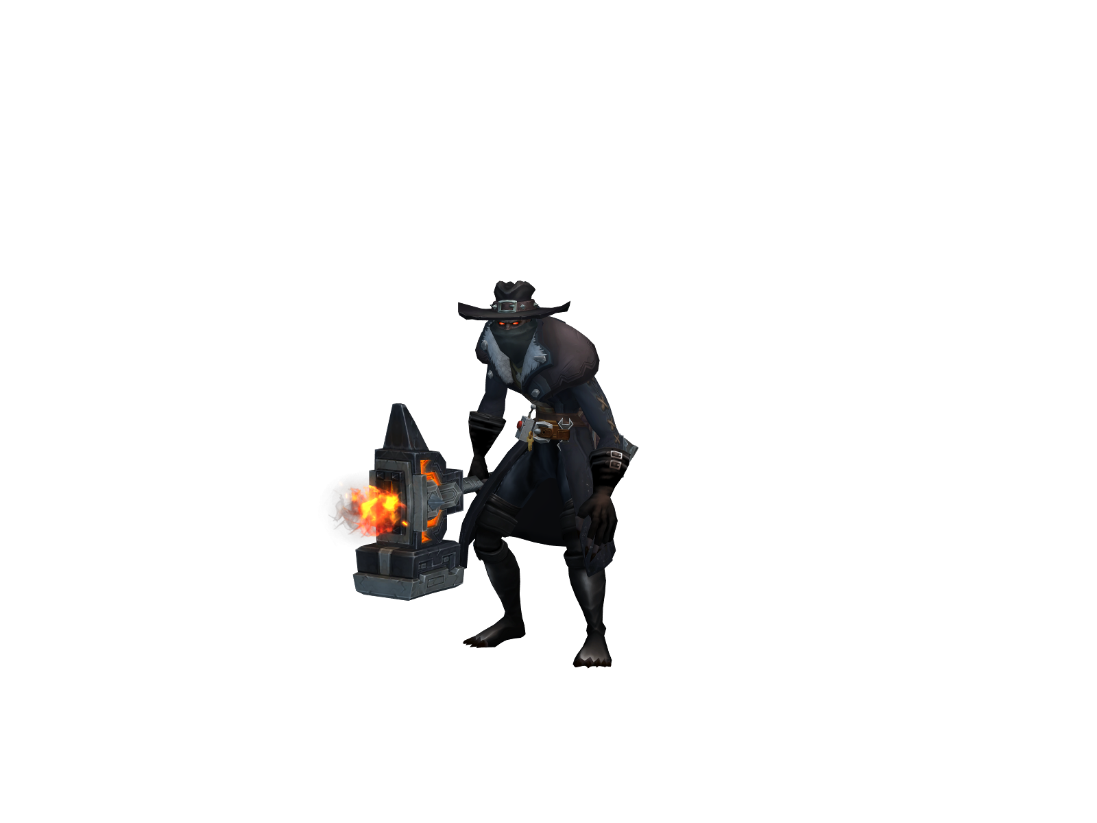 Thabeast 3D character render