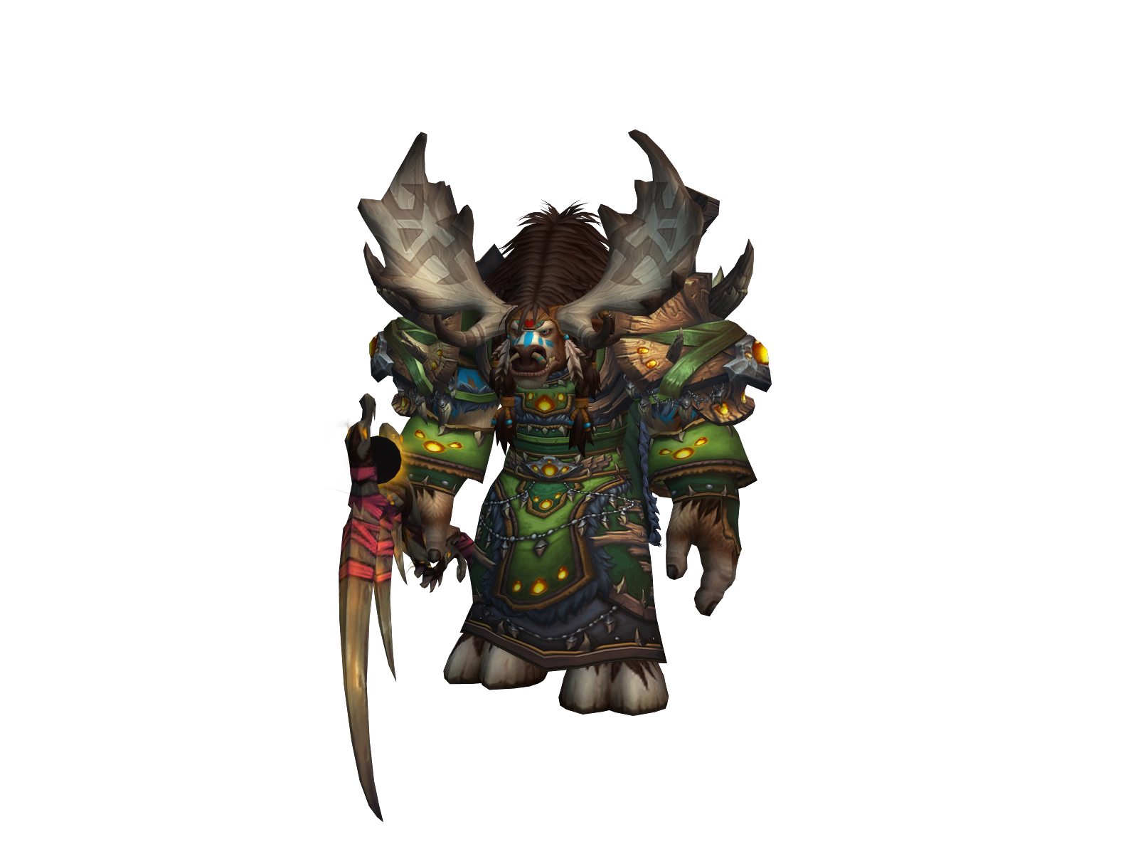 Owlcãpone 3D character render