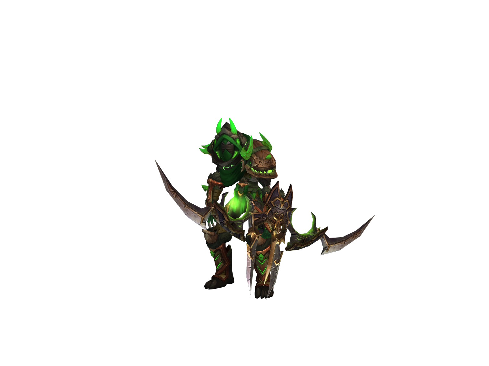 Crypt 3D character render