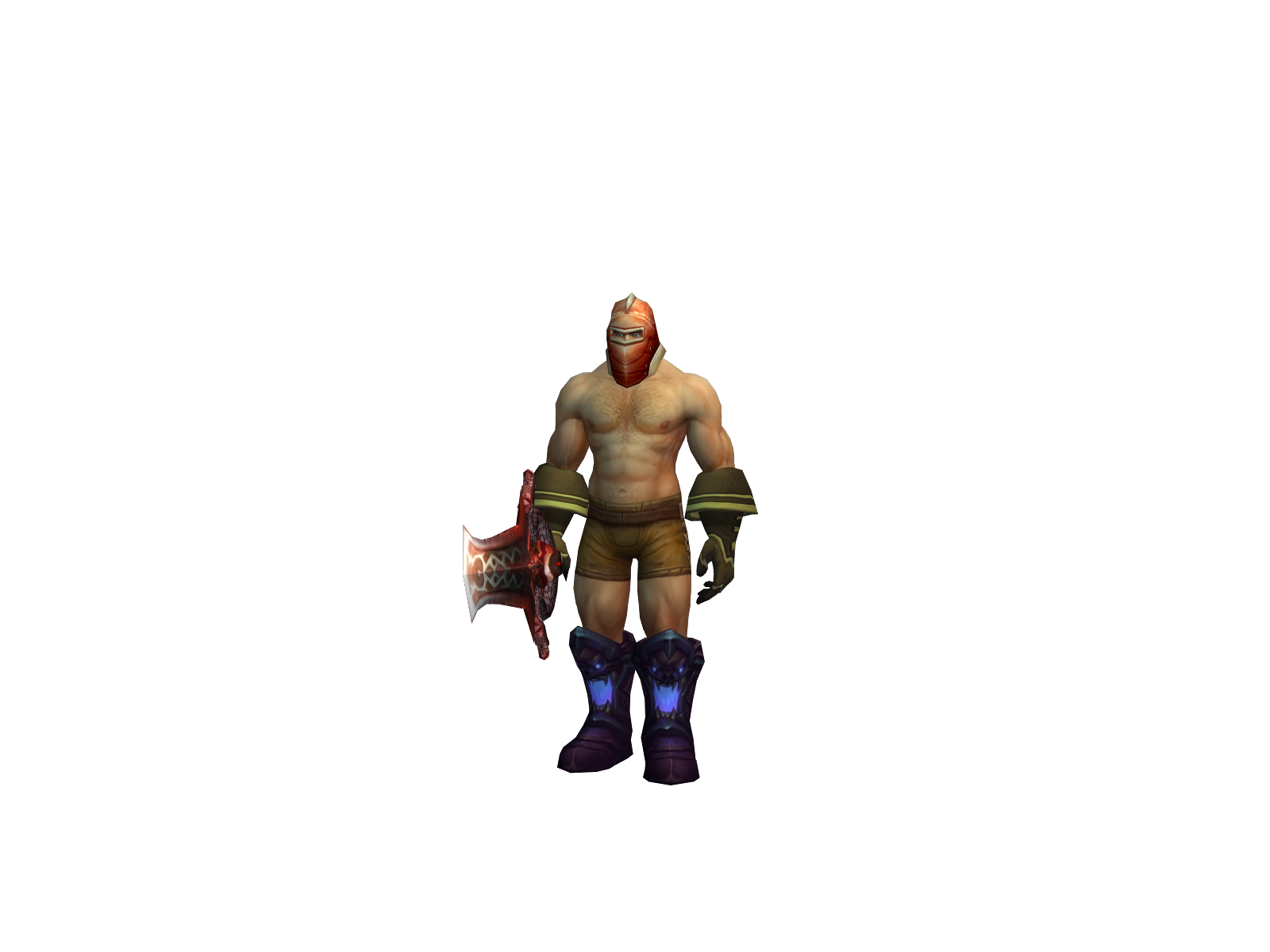 Crítíc 3D character render