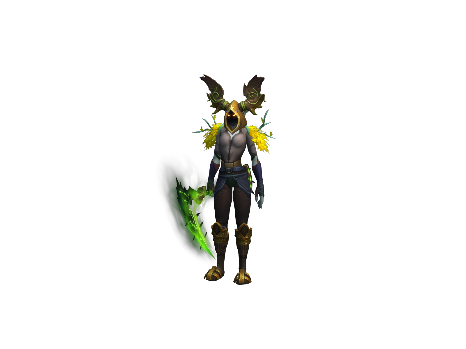 Atomics 3D character render