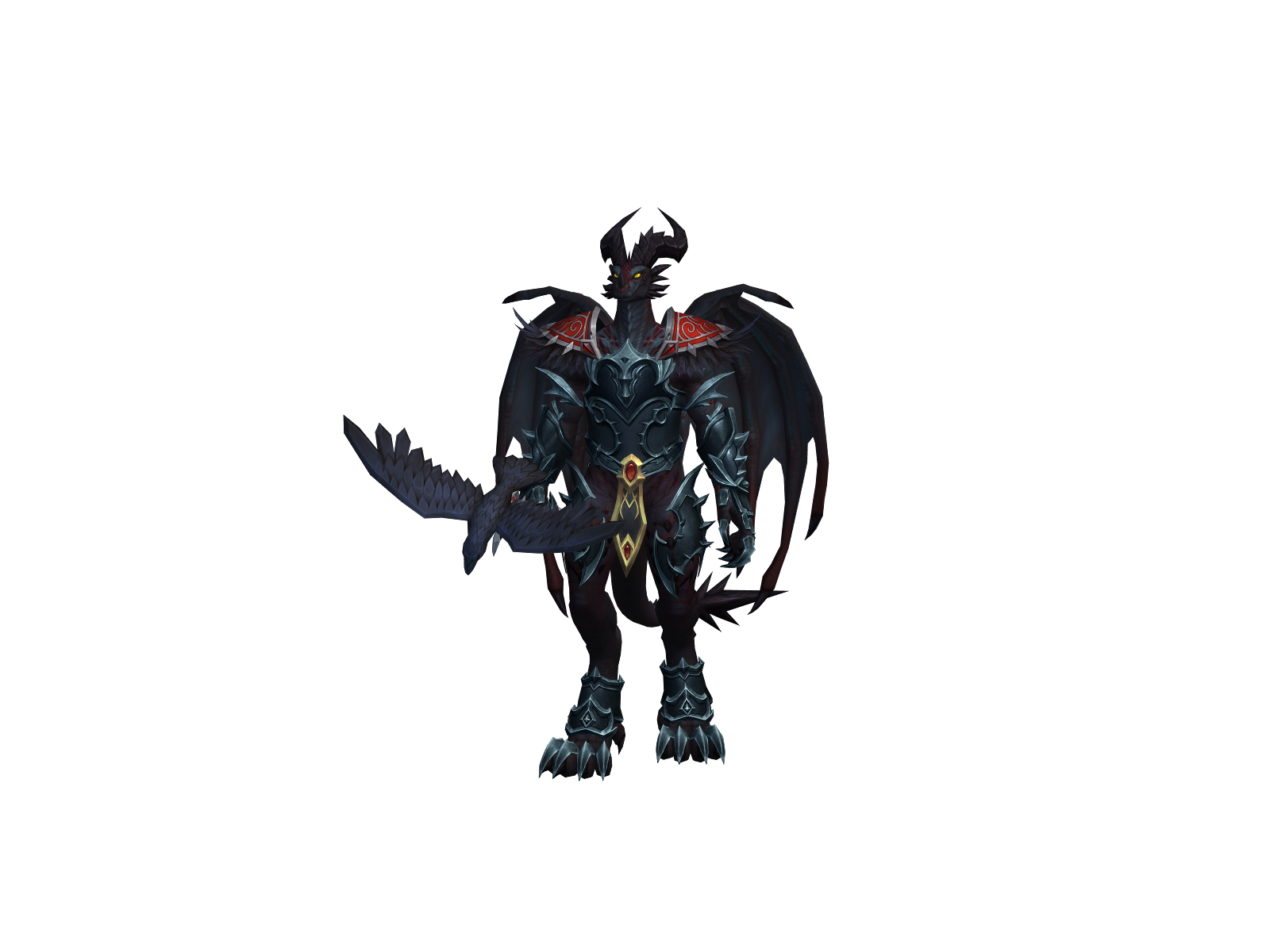 Dragongaze 3D character render