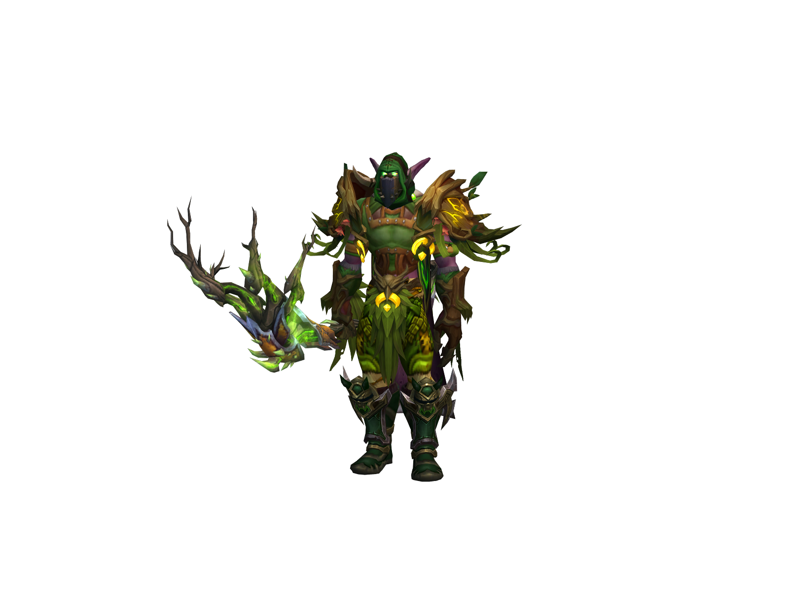 Sayber 3D character render