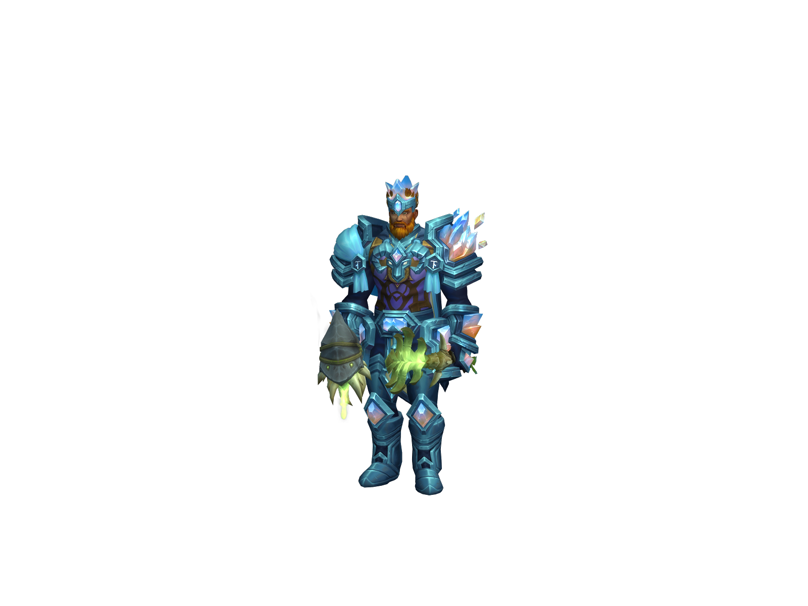 Riconn 3D character render