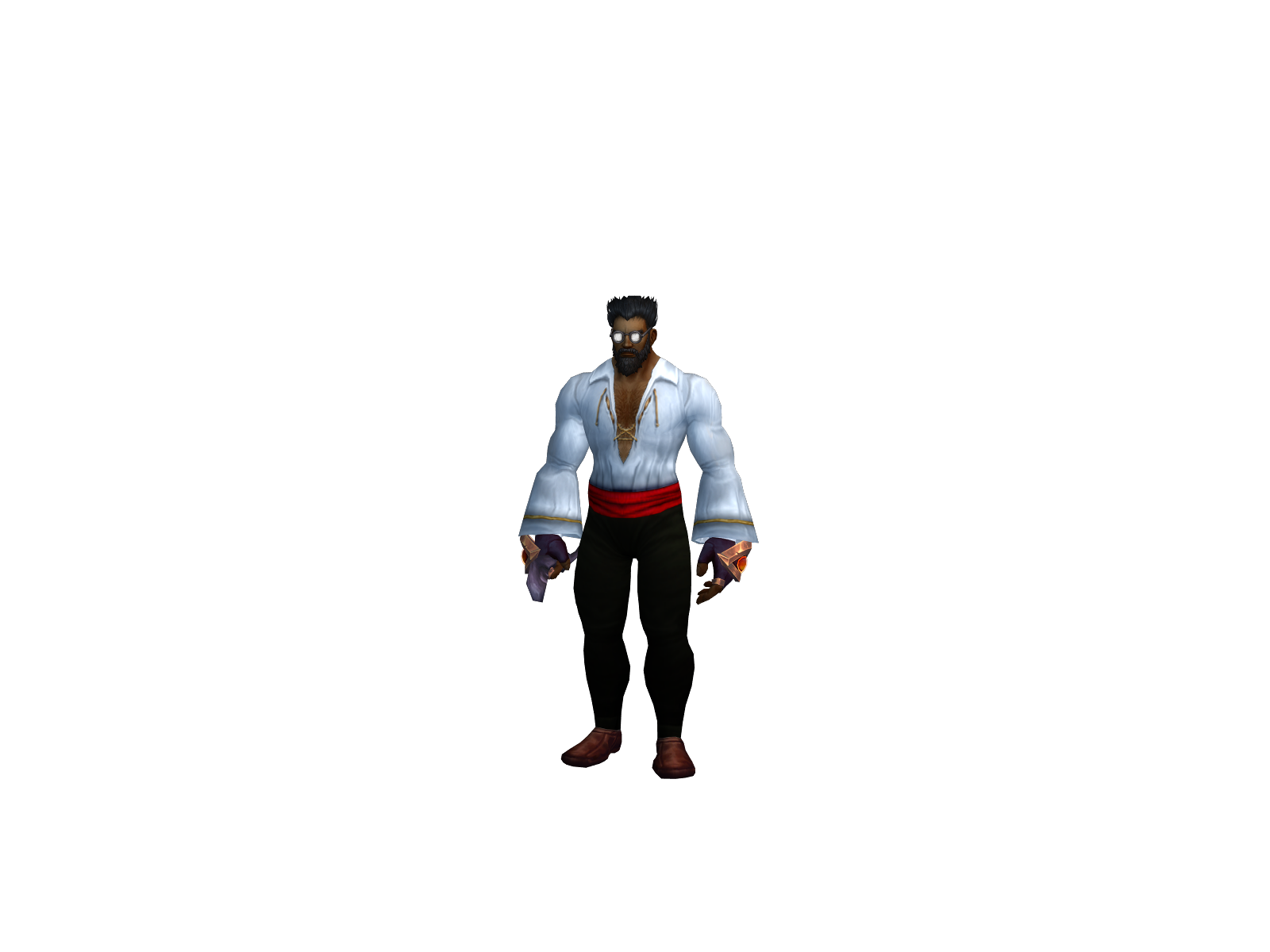 Orolen 3D character render