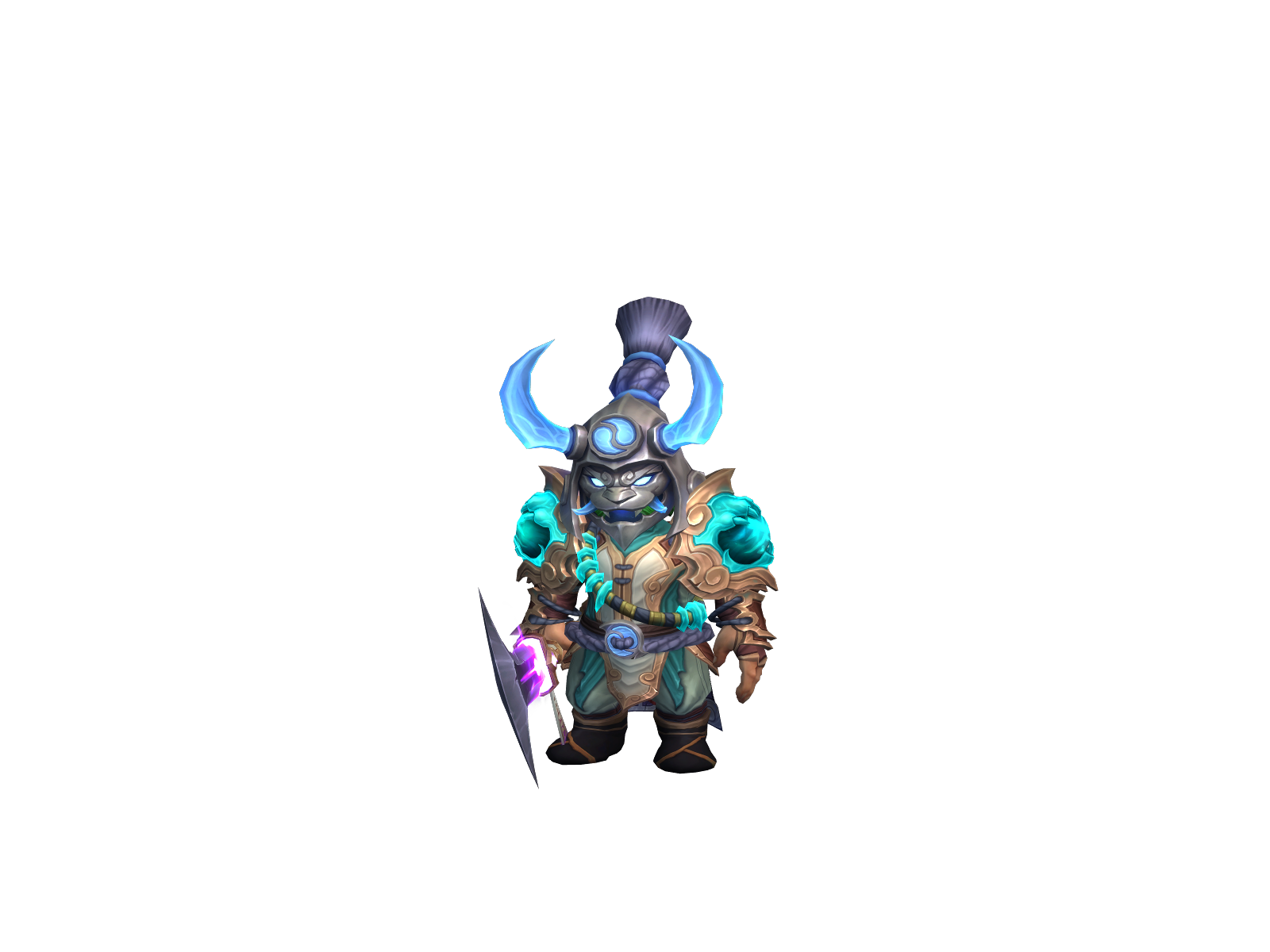 Drkool 3D character render