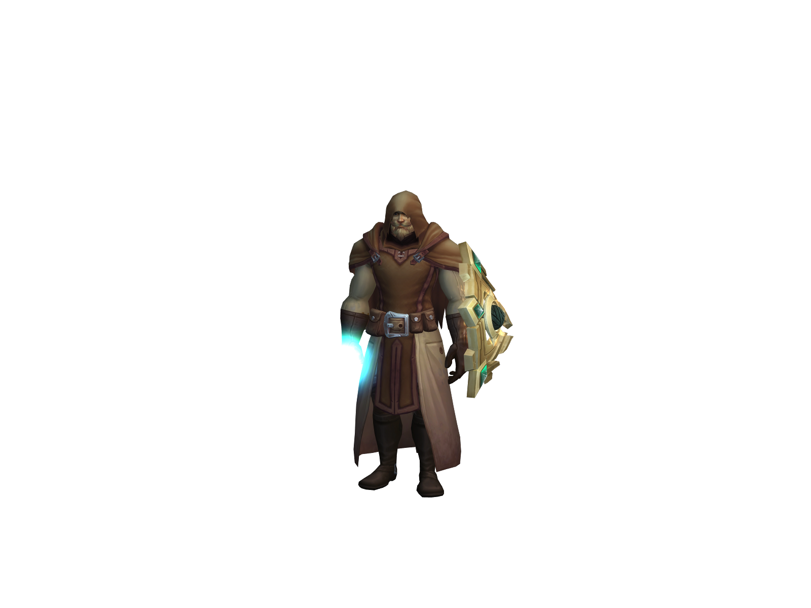 Shoki 3D character render