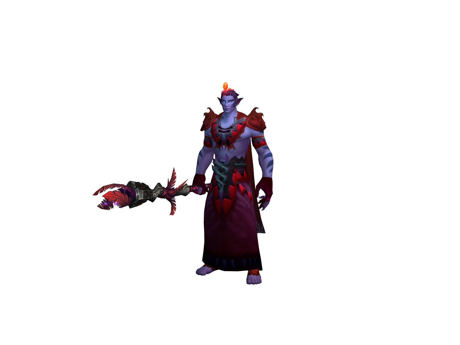 Griff 3D character render