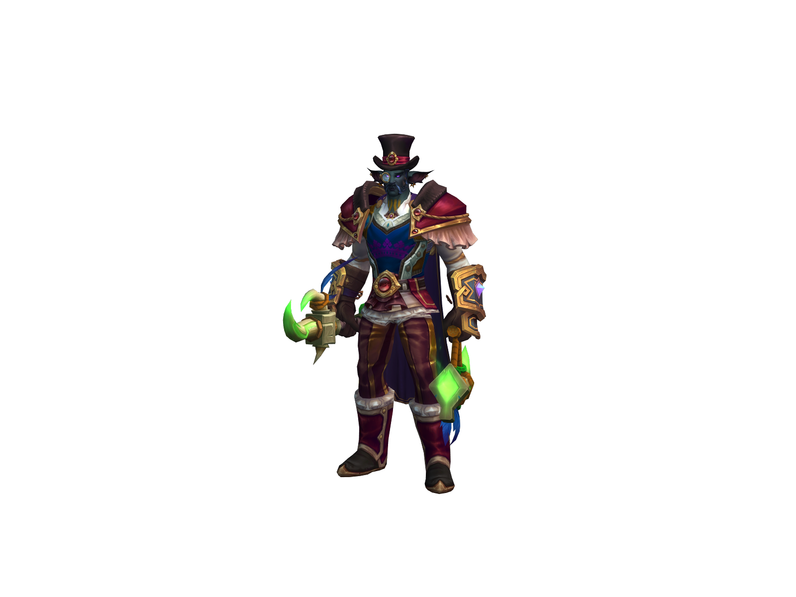 Mactacolover 3D character render