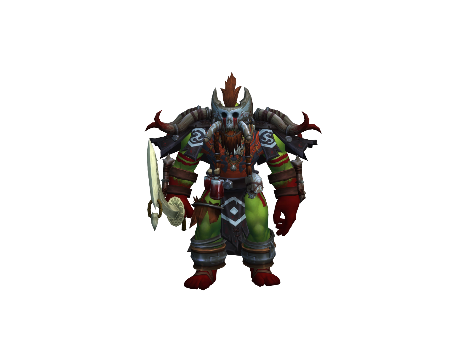 Haraki 3D character render
