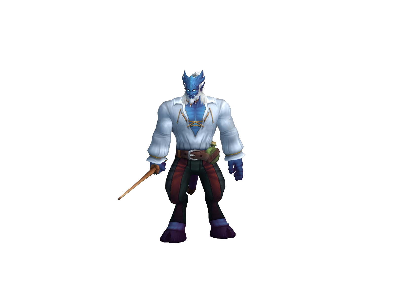 Kamakazie 3D character render